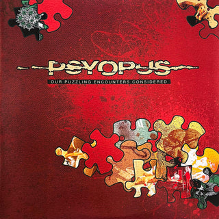 Psyopus- Our Puzzling Encounters Considered (Clear W/ White, Red, & Black Splatter)(W/ Bonus Alt Cover Sleeve)