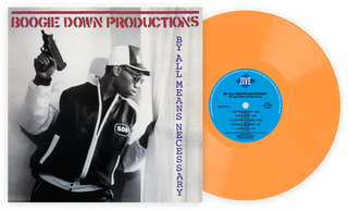 Boogie Down Productions- By All Means Necessary (VMP Reissue w/Obi & Insert)(Orange)