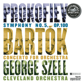 Prokofiev/Bartok- Symphony No. 5 Op.100/Concerto For Orchestra (George Szell, Conductor)