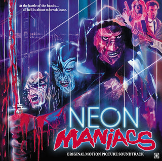 Neon Maniacs Soundtrack (Green/Red Split w/ Green Splatter)