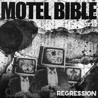 Motel Bible- Regression (Clear W/ Heavy Black Swirl)