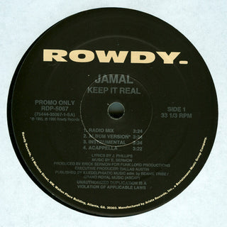 Jamal- Keep It Real / Unf***wittable (12" Promo)