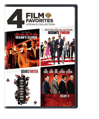 4 Film Favorites: Ocean's Collection (Ocean's Eleven/Ocean's Twelve/Ocean's Thirteen/Ocean's Eleven (1960)) (Used DVD)