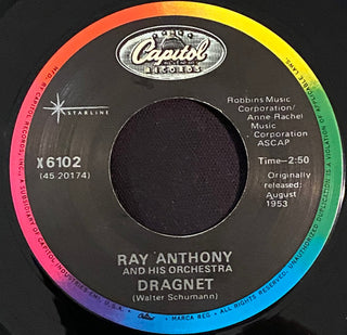 Ray Anthony And His Orchestra- Dragnet/ Peter Gunn
