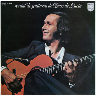 Pace De Lucia- Recital De Guitarra De Paco De Lucía (Mid 1970s Reissue)