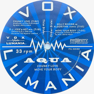 Aqua- Chunky Love/Move Your Body (12")