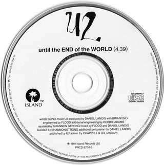 U2- Until The End Of The World