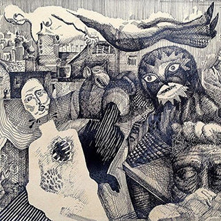 Mewithoutyou- Pale Horses (Bone W/ Aqua Splatter)