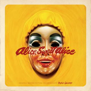 Alice Sweet Alice Soundtrack (Yellow w/ Blood Red Splatter Vinyl)(Sealed)