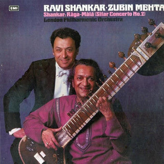 Ravi Shankar/ Zubin Mehta- Raga Mala (Garland Of Ragas)(Odeon Stickers On Label)