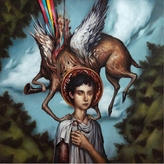 Circa Survive- Blue Sky Noise (Blue W/ Blue/ Yellow/ Red Splatter)(2022 Reissue)