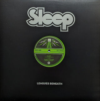 Sleep- Leagues Beneath (Single-Sided Deep Blue w/ Green Vinyl 12")(Sealed)