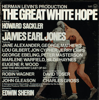Howard Sackler- The Great White Hope (Starring James Earl Jones)(Sealed, Small Tears In Shrinkwrap)