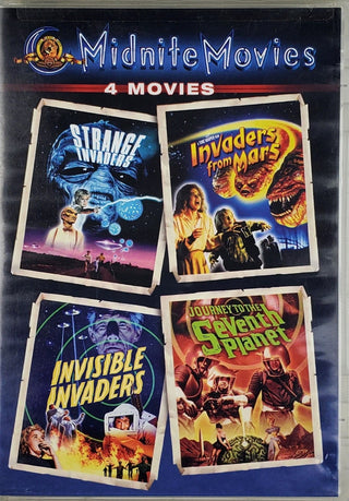 Strange Invaders (1983)/Invaders From Mars (1986)/Invisible Invaders (1959)/Journey To The Seventh Planet