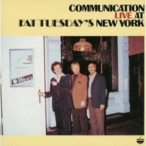Communication- Live At Fat Tuesday's, New York (Japanese, No OBI)