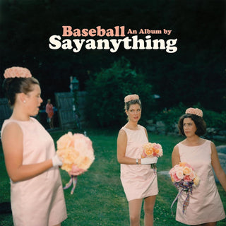 Say Anything- Baseball (Black Ice Ghostly W/ Bone, Pink & Evergreen Splatter)