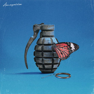 Between You & Me- Armageddon (Blue Butterfly)(Small Top Seam Split)(Sealed)