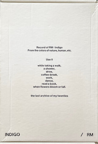 RM- Indigo (Book Edition)