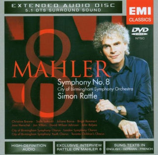 Mahler- Symphony No. 8 (Simon Rattle, Conductor)(DVD Audio)