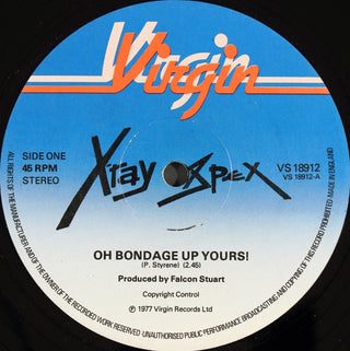 X-Ray Spex- Oh Bondage Up Yours (12")