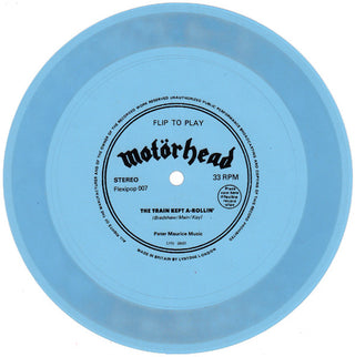 Motorhead- Train Kept A-Rollin' (Flexi-Disc)(Blue)