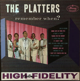 The Platters- Remember When? (Light Surface Rashing)