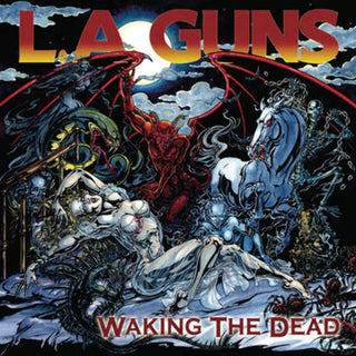 LA Guns- Waking The Dead (RSD22)(Red, White & Blue Splatter Vinyl)