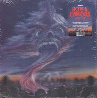 Return Of The Living Dead Part II Soundtrack (Violet Vinyl w/ Lenticular Cover)(Sealed)