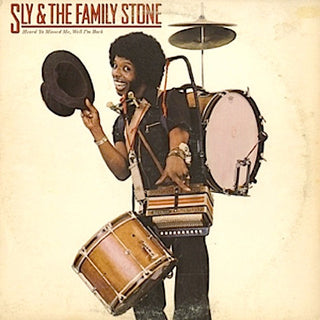 Sly & The Family Stone- Heard Ya Missed Me, Well I'm Back (Promo Stamp Back Corner)