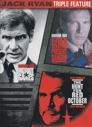 Patriot Games/Clear And Present Danger/The Hunt For Red October