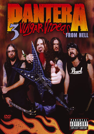Pantera- 3 Vulgar Videos From Hell (Used DVD)