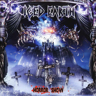 Iced Earth- Horror Show (Translucent Blue Vinyl, German 1st Press)(Top Seam Split)