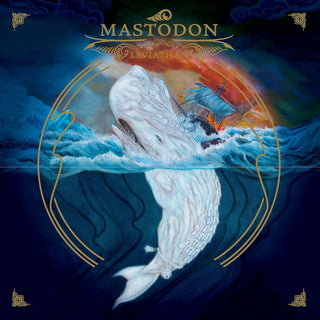 Mastodon- Leviathan (2019 Royal Blue W/ Bone White Pinwheel & Splatter Vinyl Reissue)