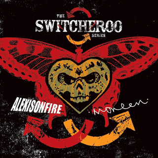 Alesxisonfire/ Moneen- The Switcheroo Series (Red/ Orange Cornetto W/ Black Splatter)