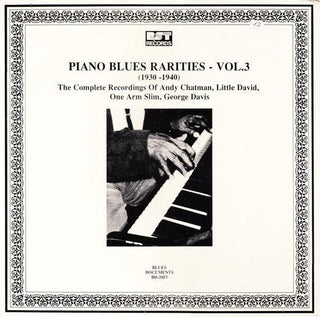 Various- Piano Blues Rarities, Vol. 3 (1930-1940)(Austrian Press)