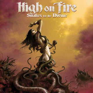 High On Fire- Snakes For The Divine (Orange Crush/ Black Ice Splatter)