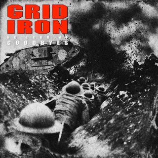 Gridiron- No Good At Goodbyes (Clear w/ Red & Black Splatter)(Sealed)