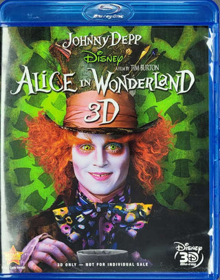 Alice In Wonderland 3D (3D Bluray)