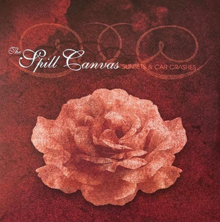 Spill Canvas- Sunsets & Car Crashes (Pink Inside Clear w/ Maroon Splatter Vinyl)