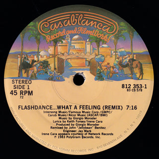 Irene Cara- Flashdance... What A Feeling (Remix)(12")