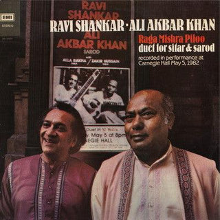 Ravi Shankar / Ali Akbar Khan- Raga Mishra Piloo: Duet For Sitar & Sarod (Indian Press)