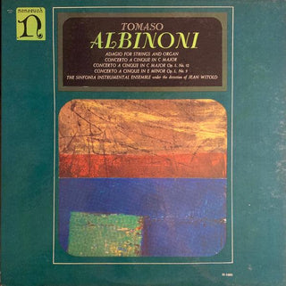 Albinoni- Adagio For Strings And Organ, Etc. (Jean Witold, Conductor)(Sealed)