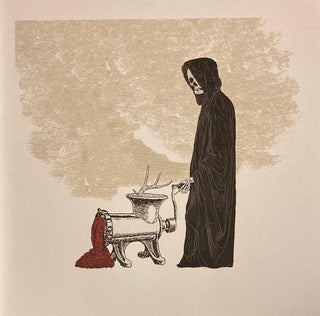 Showbread- Showbread Is Showdead (Red/ White W/ Black Splatter "Meat Grinder")