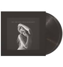 Taylor Swift- The Tortured Poets Department (Ink Black 2LP) (Black Dog Ed) (Indie/D2C Exclusive) (MINOR JACKET BLEMISHES)