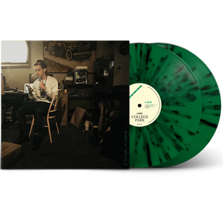 Logic- College Park (Green & Black Splatter Variant Double LP) (Signed Insert) (Vinyl)