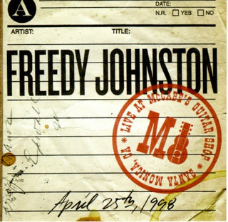 Freedy Johnston- Live at McCabe's April 25th 1998