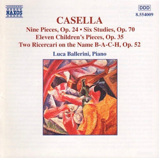Casella- Nine Pieces Op 24 / Six Studies Op 70