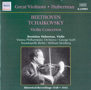 BRONISLAW HUBERMAN- Beethoven, Tchaikovsky: Violin Concertos