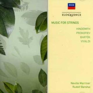 Hindemith,Prokofiev,Bartok,Vivaldi (Neville Marriner,Rudolf Barshai)- Music for Strings