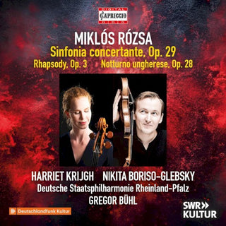 Rozsa- Miklos Rozsa: Sinfonia concertante; Rhapsody for cello